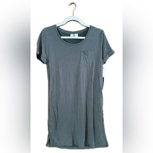 Gray Women's T-shirt Dress